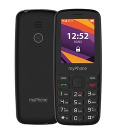 Mobiiltelefon myPhone 6410, must, 64MB/128MB