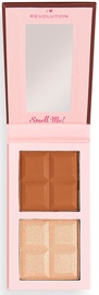 Паллета для контуринга Makeup Revolution London I Heart Revolution Chocolate Contour Medium, 9 г