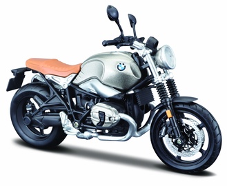 Žaislinis motociklas Maisto BMW R Nine T Scrambler 611756, pilka