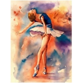 Mozaīka Norimpex Diamond Mosaic Ballerina 1007016, daudzkrāsains