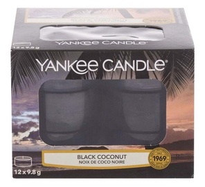 Küünal teeküünal Yankee Candle Black Coconut, 4 - 6 h, 117.6 g, 12 tk