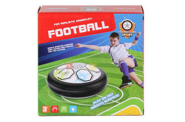 Õuemäng, pall Football, 17 cm x 17 cm, valge/must