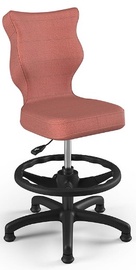 Bērnu krēsls Entelo Petit Black MT08 Size 3 HC+F, melna/rozā, 550 mm x 765 - 895 mm