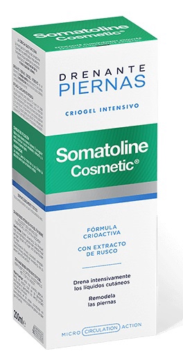 Jalakreem Somatoline Cosmetic Legs Draining Intensive Cryogel, 0.2 l