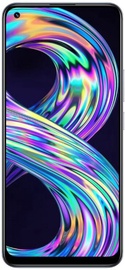 Мобильный телефон Realme 8, серебристый, 8GB/128GB