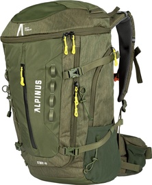 Tūristu mugursoma Alpinus Otway PO43641, zaļa, 40 l