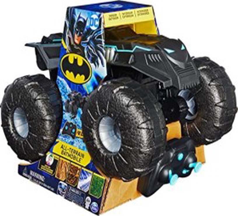 Bērnu rotaļu mašīnīte Spin Master Batman All Terrain Batmobile 6062331, zila/melna