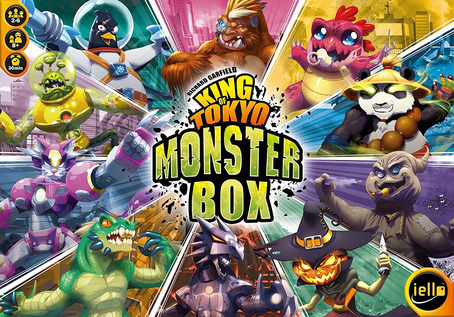 Настольная игра Iello King of Tokyo: Monster Box, EN - Ksenukai.lv