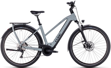 Elektriskais velosipēds Cube Kathmandu Hybrid One 625, S, 28", 250 W, 17.4 Ah, melna/pelēka
