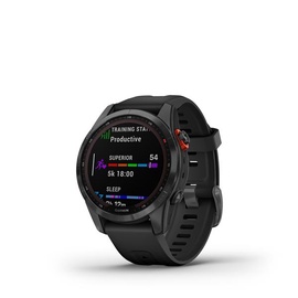 Viedais pulkstenis Garmin fēnix® 7S Solar, pelēka