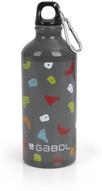 Ūdens pudele Gabol Clim, pelēka, alumīnijs, 0.5 l