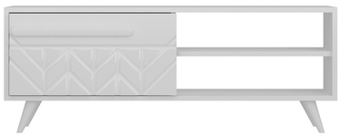 TV-laud Kalune Design Venedik, valge, 1200 mm x 295 mm x 437 mm