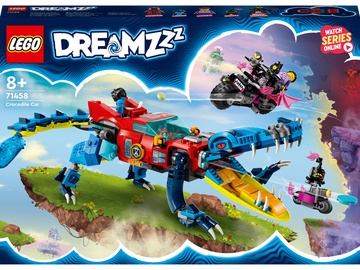 Konstruktors LEGO® DREAMZzz™ Krokodilu auto 71458, 494 gab.