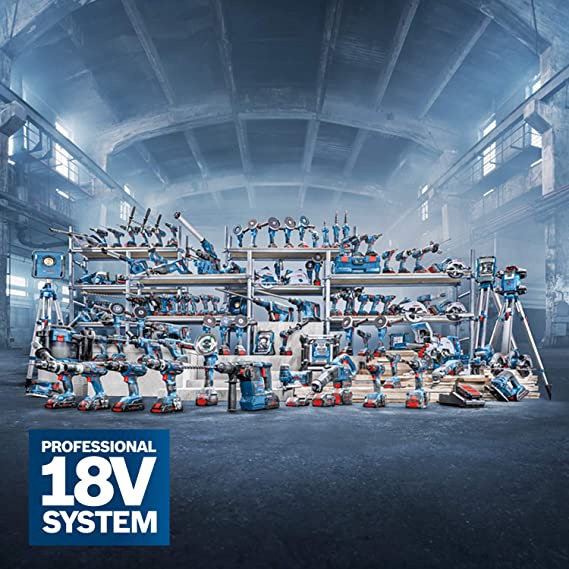 Аккумуляторная угловая шлифовальная машина Bosch GWX 18V-10, 18 В