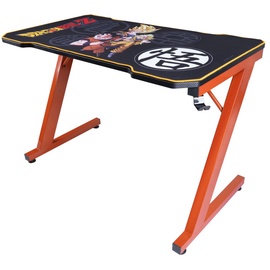 Žaidimų stalas Subsonic Dragon Ball Z, juoda/oranžinė