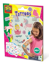Набор для татуировок SES Creative Tattoos Fairytales, многоцветный