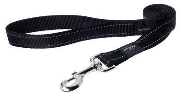 Siksna Rogz Utility Classic XL, melna, 1.2 m