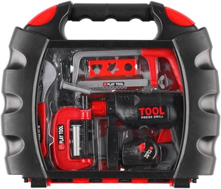 Rotaļu meistara instrumenta komplekts Tools set with drill 29 pcs 610048