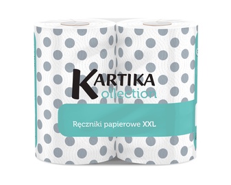 Бумажные полотенца Kartika Silver, 3 сл, 2 л.