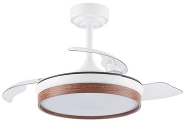 Laeventilaator koos lambiga CristalRecord Panam Mini, 46 W, 1 tk