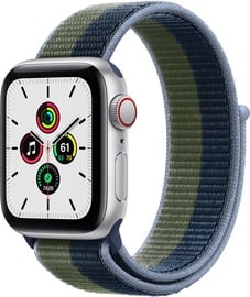 Умные часы Apple Watch SE GPS LTE 40mm Aluminium, серебристый