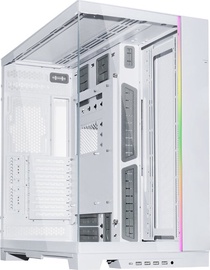 Kompiuterio korpusas Lian Li O11 Dynamic EVO XL, skaidri/balta