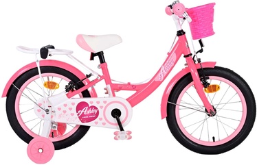Vaikiškas dviratis, miesto Volare Ashley, raudonas/rožinis, 16"