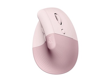 Kompiuterio pelė Logitech Lift Right, rožinė