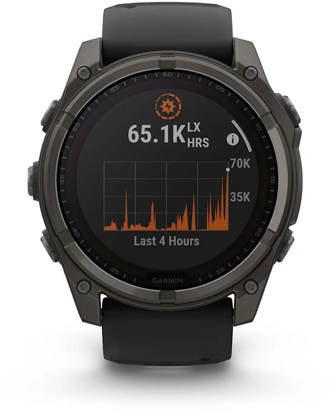 Nutikell Garmin Fenix 8 51mm Solar Sapphire 010-02907-11, must