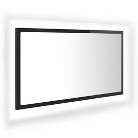Зеркало VLX LED High Gloss, с освещением, подвесной, 80 см x 37 см