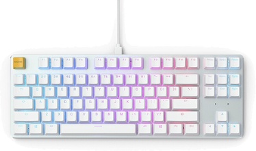Клавиатура Glorious PC Gaming Race GMMK TKL White Ice Edition Brown EN, белый