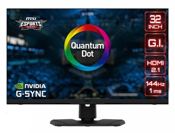 Monitors MSI Optix MPG321URDE-QD, 32", 1 ms