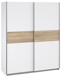 Skapis Forte Winnie WNNS723E1-T37F, balta/sonoma ozols, 61.2 cm x 150 cm x 190.5 cm