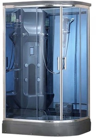 Dušas kabīne AMO-02188R, masāžas, stūra, 1200 mm x 850 mm x 2200 mm
