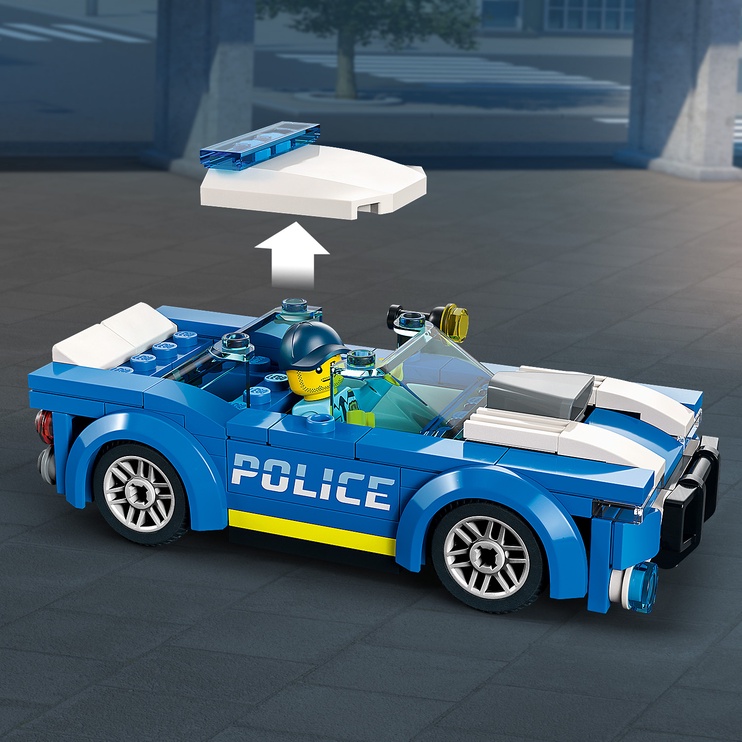 Konstruktor LEGO® City Politseiauto 60312, 94 tk