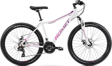 Velosipēds kalnu Romet Jolene 6.2, 26 ", 17" rāmis, balta/rozā