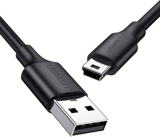 Laidas Ugreen UGR1138BLK, Mini USB/USB, 0.25 m, juoda