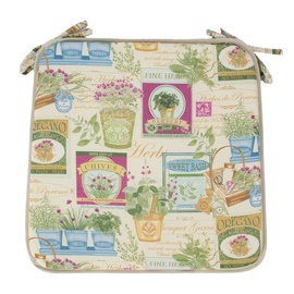 Istmepadi Home4you Loneta New, mitmevärviline, 39 cm x 39 cm