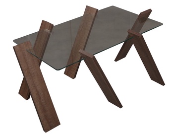 Kafijas galdiņš Kalune Design Roman Maxi, ozola, 920 mm x 570 mm x 410 mm