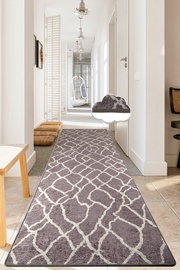 Ковровая дорожка Conceptum Hypnose Canal 286CHL6678, серый/кремовый, 2000 мм x 1200 мм