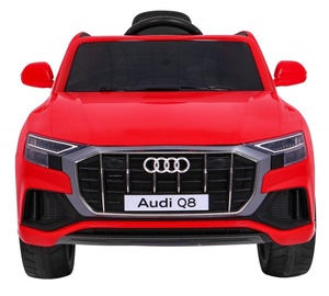 Детский одноместный электромобиль "Audi Q8", красный