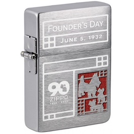 Зажигалка Zippo Founder’s Day Web Exclusive Collectible 48167, латунный/многоцветный