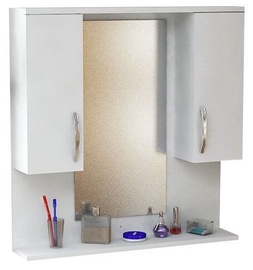 Шкаф для ванной Kalune Design Tiger, белый, 18.1 x 80 см x 83 см