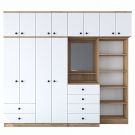 Комплект мебели для детской комнаты Kalune Design 2698 893RAN3318, белый/ореховый
