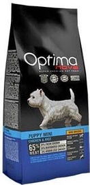 Sausā suņu barība Optima Nova Puppy Mini Chicken & Rice, vistas gaļa/rīsi, 2 kg