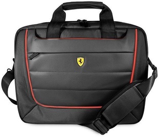 Сумка для ноутбука Ferrari Scuderia FECB15BK, черный, 16″