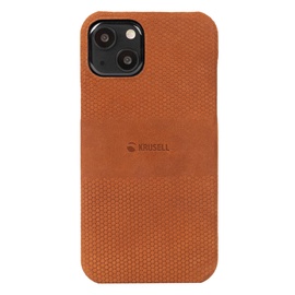 Чехол Krusell Leather, Apple iPhone 13 mini, коричневый