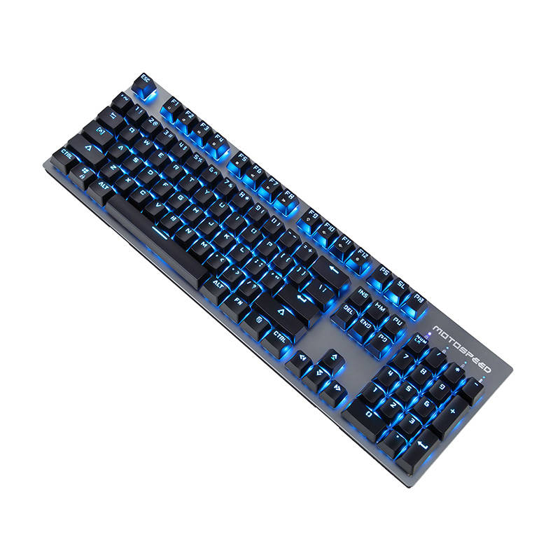 Klaviatūra Motospeed GK89 Black, EN, melna, bezvadu