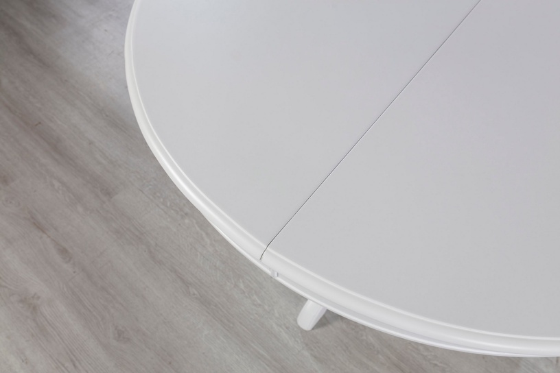 Ēdamistabas komplekts Kalune Design Albero 151, balts/pelēks