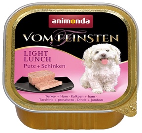 Mitrā barība (konservi) suņiem Animonda Vom Feinsten Turkey and Ham, tītara gaļa/šķiņķis, 0.15 kg
